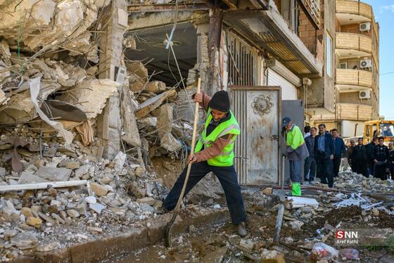 گزارش تصویری | خسارات شدید به منازل مسکونی در نظرآباد البرز در پی حمله دشمن