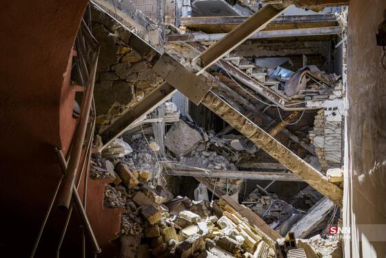 گزارش تصویری | خسارات شدید به منازل مسکونی در نظرآباد البرز در پی حمله دشمن