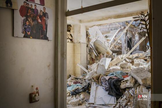 گزارش تصویری | خسارات شدید به منازل مسکونی در نظرآباد البرز در پی حمله دشمن