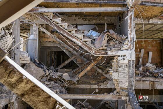 گزارش تصویری | خسارات شدید به منازل مسکونی در نظرآباد البرز در پی حمله دشمن