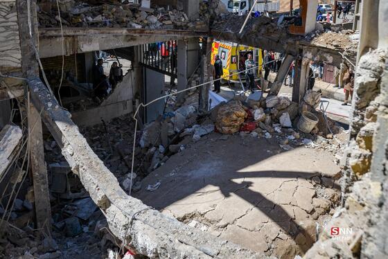 گزارش تصویری | خسارات شدید به منازل مسکونی در نظرآباد البرز در پی حمله دشمن