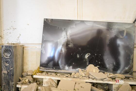 گزارش تصویری | خسارات شدید به منازل مسکونی در نظرآباد البرز در پی حمله دشمن