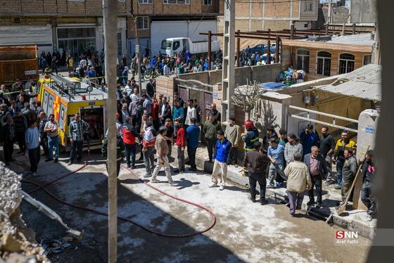 گزارش تصویری | خسارات شدید به منازل مسکونی در نظرآباد البرز در پی حمله دشمن