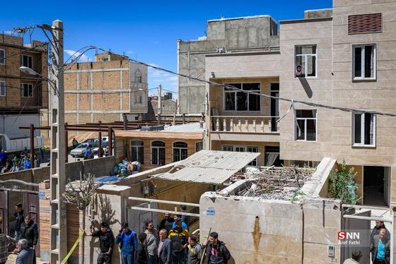 گزارش تصویری | خسارات شدید به منازل مسکونی در نظرآباد البرز در پی حمله دشمن