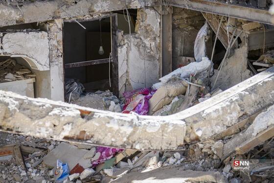 گزارش تصویری | خسارات شدید به منازل مسکونی در نظرآباد البرز در پی حمله دشمن