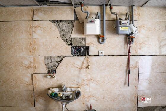 گزارش تصویری | خسارات شدید به منازل مسکونی در نظرآباد البرز در پی حمله دشمن