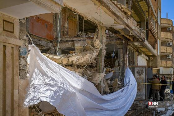 گزارش تصویری | خسارات شدید به منازل مسکونی در نظرآباد البرز در پی حمله دشمن