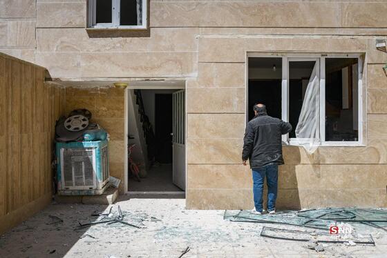 گزارش تصویری | خسارات شدید به منازل مسکونی در نظرآباد البرز در پی حمله دشمن