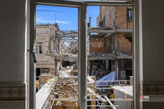 گزارش تصویری | خسارات شدید به منازل مسکونی در نظرآباد البرز در پی حمله دشمن