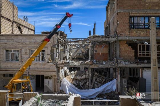 گزارش تصویری | خسارات شدید به منازل مسکونی در نظرآباد البرز در پی حمله دشمن