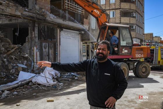 گزارش تصویری | خسارات شدید به منازل مسکونی در نظرآباد البرز در پی حمله دشمن