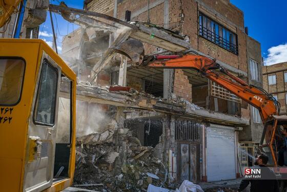 گزارش تصویری | خسارات شدید به منازل مسکونی در نظرآباد البرز در پی حمله دشمن