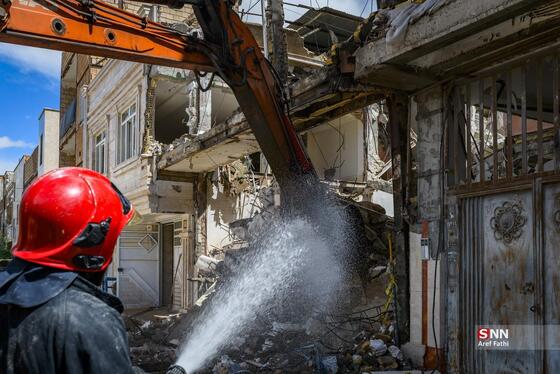 گزارش تصویری | خسارات شدید به منازل مسکونی در نظرآباد البرز در پی حمله دشمن