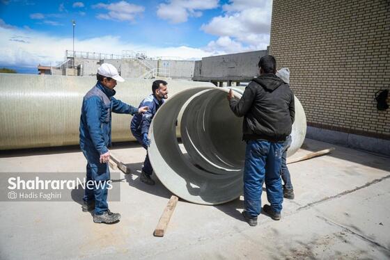گزارش تصویری | بازدید معاون پیشگیری دادستان کل کشور از تصفیه‌خانه در حال احداث پرکندآباد