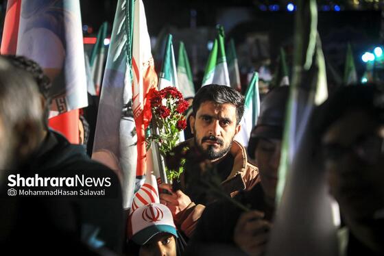 گزارش تصویری | وداع با پیکر مطهر پرستار شهید «حسین عشقی» در مشهد