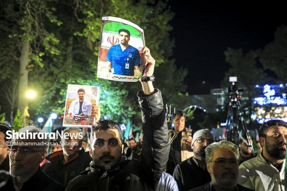 گزارش تصویری | وداع با پیکر مطهر پرستار شهید «حسین عشقی» در مشهد