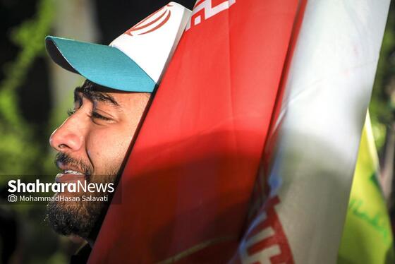 گزارش تصویری | وداع با پیکر مطهر پرستار شهید «حسین عشقی» در مشهد