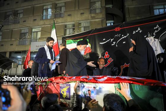 گزارش تصویری | وداع با پیکر مطهر پرستار شهید «حسین عشقی» در مشهد