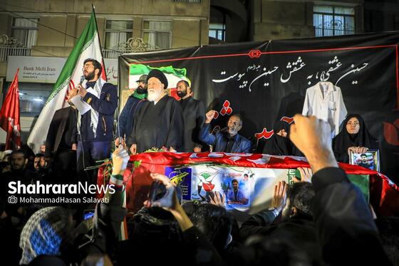 گزارش تصویری | وداع با پیکر مطهر پرستار شهید «حسین عشقی» در مشهد