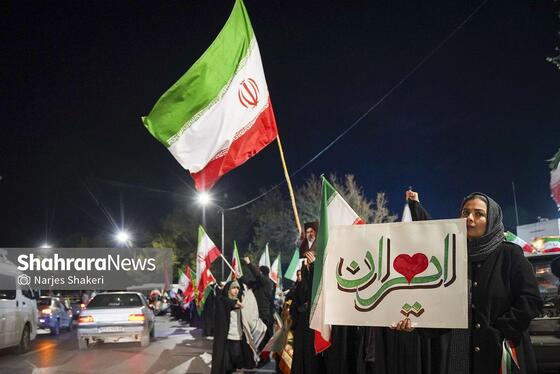 گزارش تصویری | سی‌وهشتمین شب شکوه حضور مردم در خیابان‌های مشهد