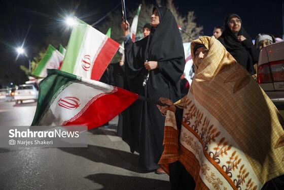 گزارش تصویری | سی‌وهشتمین شب شکوه حضور مردم در خیابان‌های مشهد