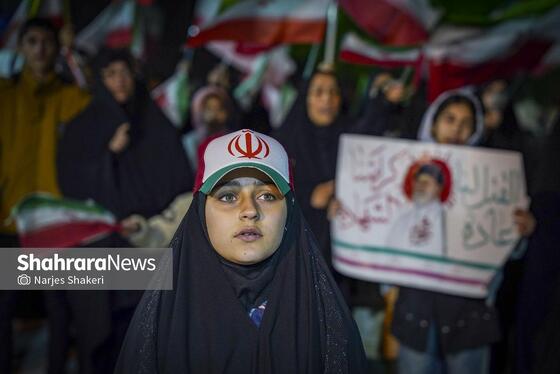 گزارش تصویری | سی‌وهشتمین شب شکوه حضور مردم در خیابان‌های مشهد