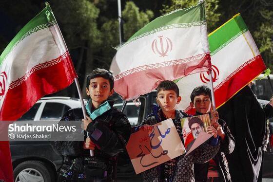 گزارش تصویری | سی‌وهشتمین شب شکوه حضور مردم در خیابان‌های مشهد