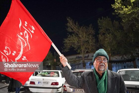 گزارش تصویری | سی‌وهشتمین شب شکوه حضور مردم در خیابان‌های مشهد