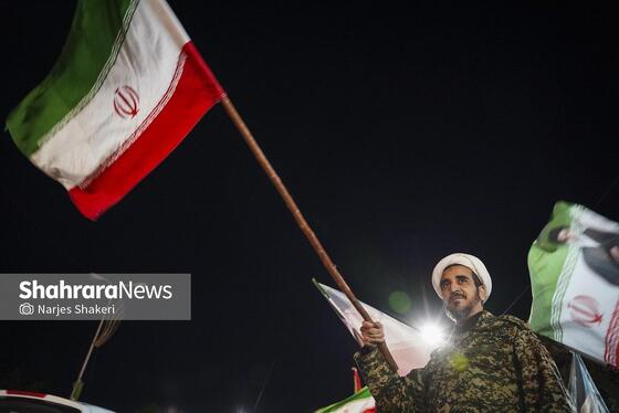 گزارش تصویری | سی‌وهشتمین شب شکوه حضور مردم در خیابان‌های مشهد