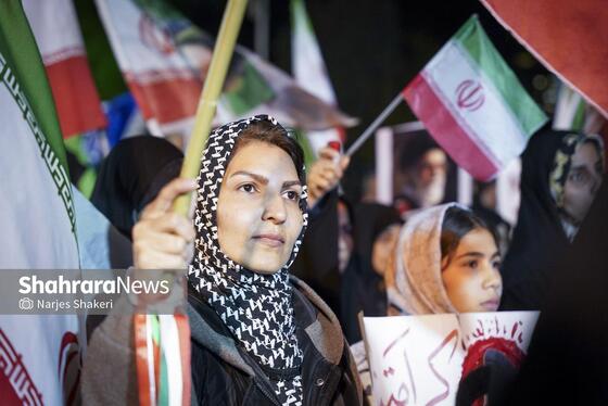 گزارش تصویری | سی‌وهشتمین شب شکوه حضور مردم در خیابان‌های مشهد