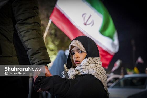 گزارش تصویری | سی‌وهشتمین شب شکوه حضور مردم در خیابان‌های مشهد