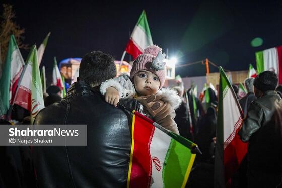 گزارش تصویری | سی‌وهشتمین شب شکوه حضور مردم در خیابان‌های مشهد