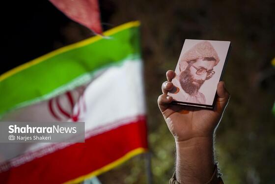 گزارش تصویری | سی‌وهشتمین شب شکوه حضور مردم در خیابان‌های مشهد