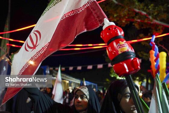 گزارش تصویری | سی‌وهشتمین شب شکوه حضور مردم در خیابان‌های مشهد