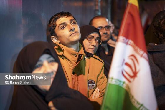 گزارش تصویری | سی‌وهشتمین شب شکوه حضور مردم در خیابان‌های مشهد