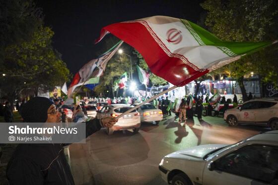 گزارش تصویری | سی‌وهشتمین شب شکوه حضور مردم در خیابان‌های مشهد