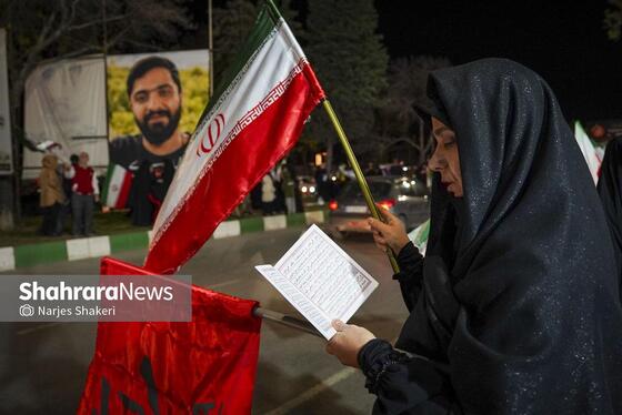 گزارش تصویری | سی‌وهشتمین شب شکوه حضور مردم در خیابان‌های مشهد