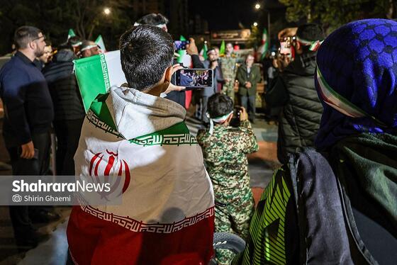 گزارش تصویری |حضور جامعه ورزش مشهد در سی و هشتمین شب شکوه حضور مردم در خیابان‌های مشهد