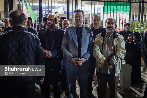 گزارش تصویری |حضور جامعه ورزش مشهد در سی و هشتمین شب شکوه حضور مردم در خیابان‌های مشهد