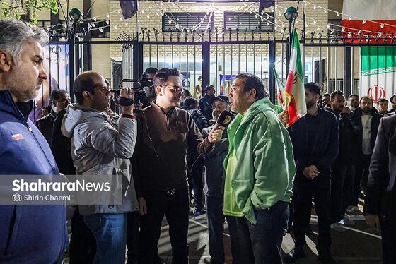 گزارش تصویری |حضور جامعه ورزش مشهد در سی و هشتمین شب شکوه حضور مردم در خیابان‌های مشهد