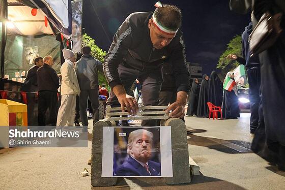 گزارش تصویری |حضور جامعه ورزش مشهد در سی و هشتمین شب شکوه حضور مردم در خیابان‌های مشهد