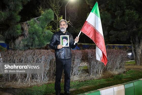 گزارش تصویری |حضور جامعه ورزش مشهد در سی و هشتمین شب شکوه حضور مردم در خیابان‌های مشهد