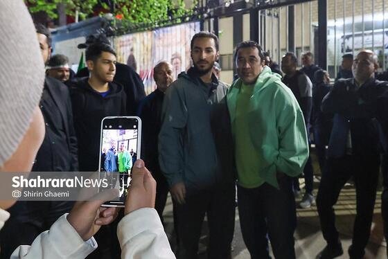 گزارش تصویری |حضور جامعه ورزش مشهد در سی و هشتمین شب شکوه حضور مردم در خیابان‌های مشهد
