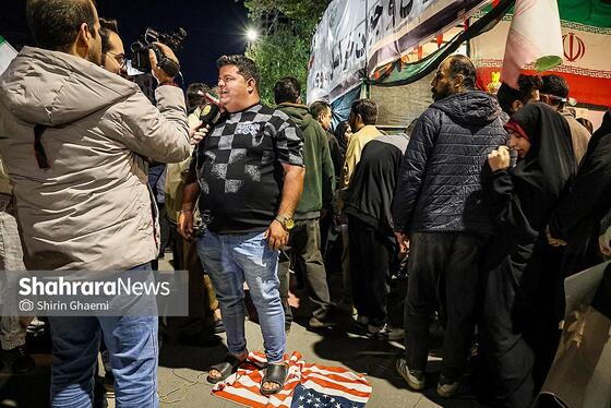 گزارش تصویری |حضور جامعه ورزش مشهد در سی و هشتمین شب شکوه حضور مردم در خیابان‌های مشهد