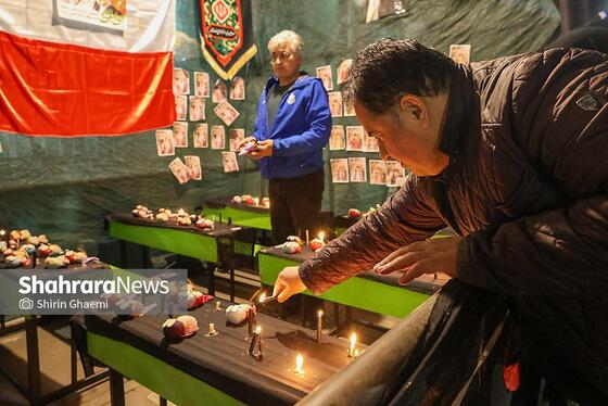 گزارش تصویری |حضور جامعه ورزش مشهد در سی و هشتمین شب شکوه حضور مردم در خیابان‌های مشهد