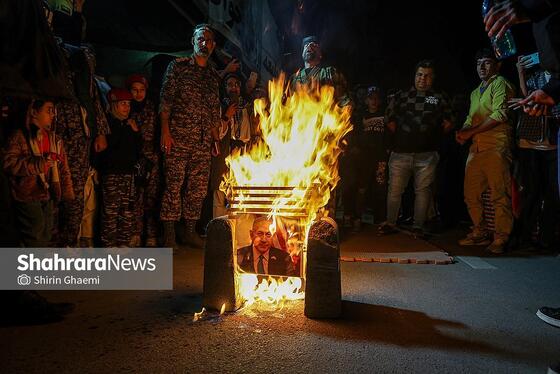 گزارش تصویری |حضور جامعه ورزش مشهد در سی و هشتمین شب شکوه حضور مردم در خیابان‌های مشهد