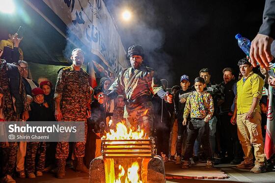 گزارش تصویری |حضور جامعه ورزش مشهد در سی و هشتمین شب شکوه حضور مردم در خیابان‌های مشهد