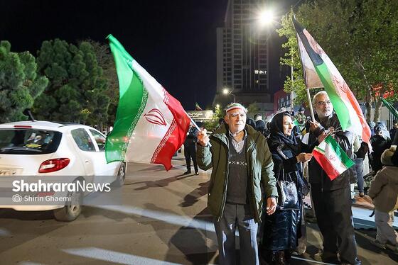 گزارش تصویری |حضور جامعه ورزش مشهد در سی و هشتمین شب شکوه حضور مردم در خیابان‌های مشهد