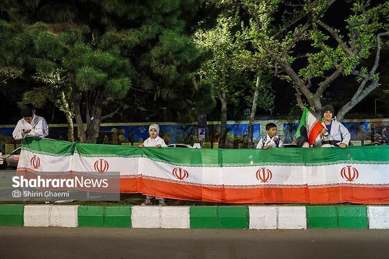 گزارش تصویری |حضور جامعه ورزش مشهد در سی و هشتمین شب شکوه حضور مردم در خیابان‌های مشهد