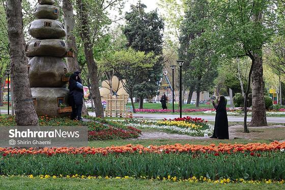 گزارش تصویری | جشنواره گل‌های لاله در مشهد